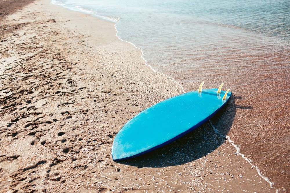 Fibreglass setup fin